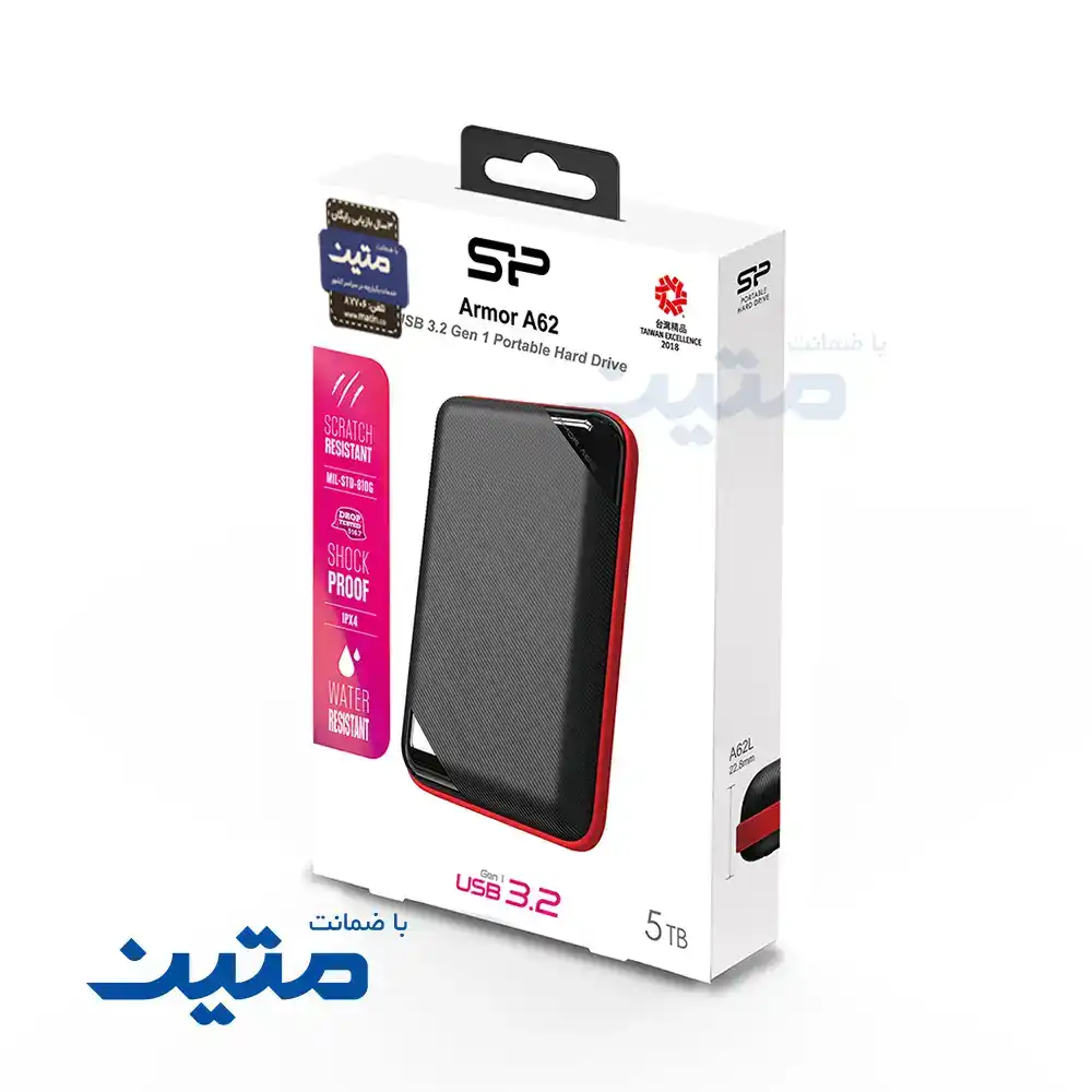 هارد اکسترنال سیلیکون پاور Silicon Power A62 ظرفیت5 ترابایت