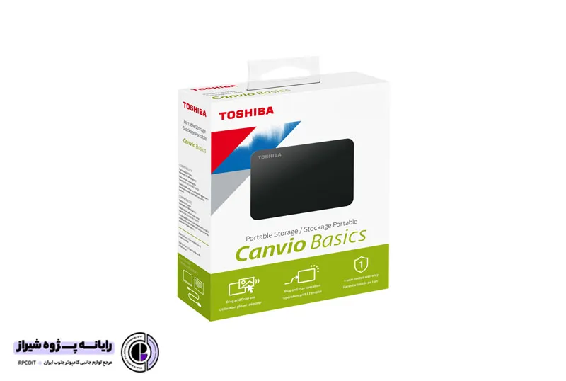هارد اکسترنال توشیبا مدل Canvio Basics ظرفیت 2 ترابایت