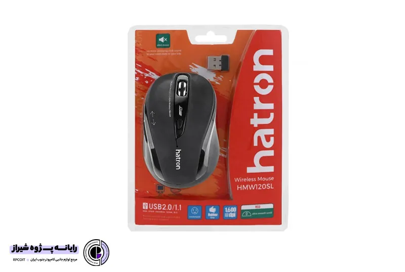 ماوس سفید HMW-120 SL هترون بی سیم ا Hatron HMW120 SL Wireless Mouse