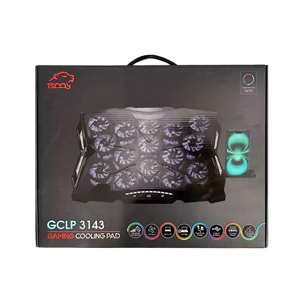 پایه خنک کننده لپ تاپ گیمینگ تسکو مدل TCLP3143