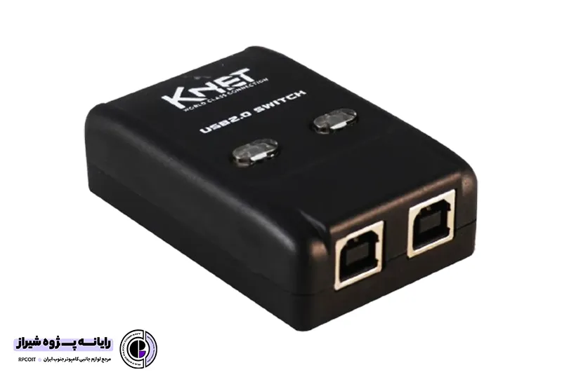 سوئیچ ۲ پورت USB اتوماتیک کی نت K-S412