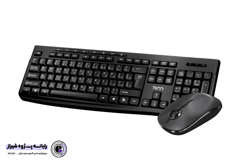 کیبورد و ماوس بی سیم تسکو مدل TKM 7027W