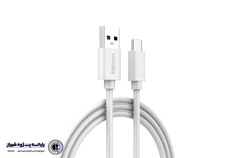 کابل تبدیل USB به USB-C هترون مدل HC301H طول 1 متر