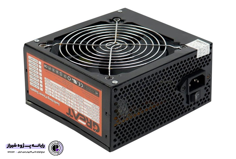 منبع تغذیه کامپیوتر گریت مدل GREAT 230W