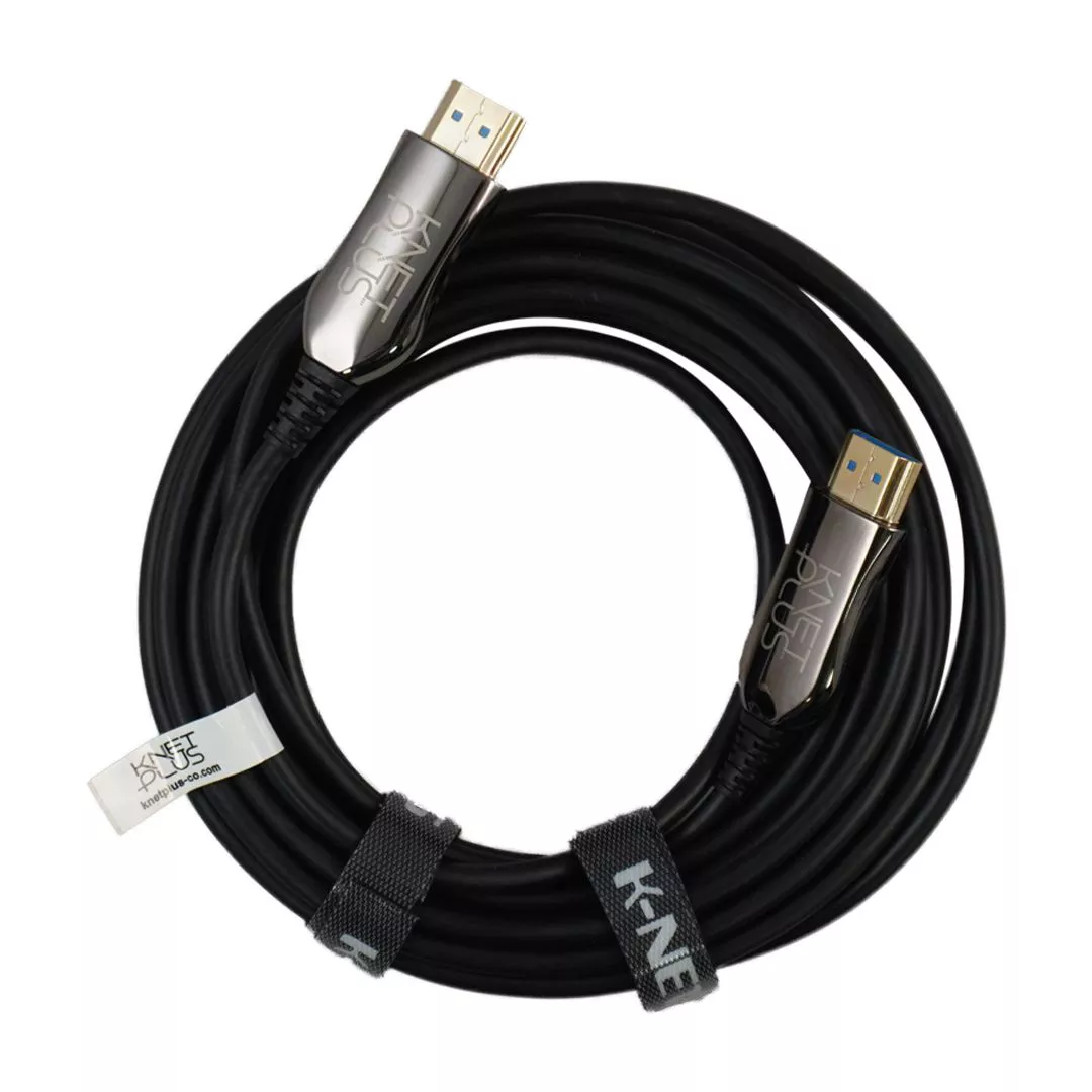 کابل 2.0 HDMI فیبر نوری کی نت پلاس 20 متری