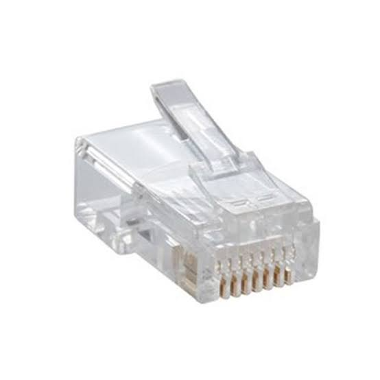 سوکت شبکه AMP RJ45 Cat6 میانگذر