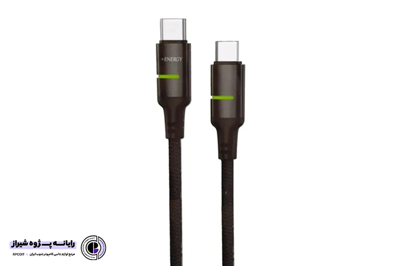 کابل دو سر تایپ سی فست شارژ ایکس انرژی X-360C طول 1 متر
