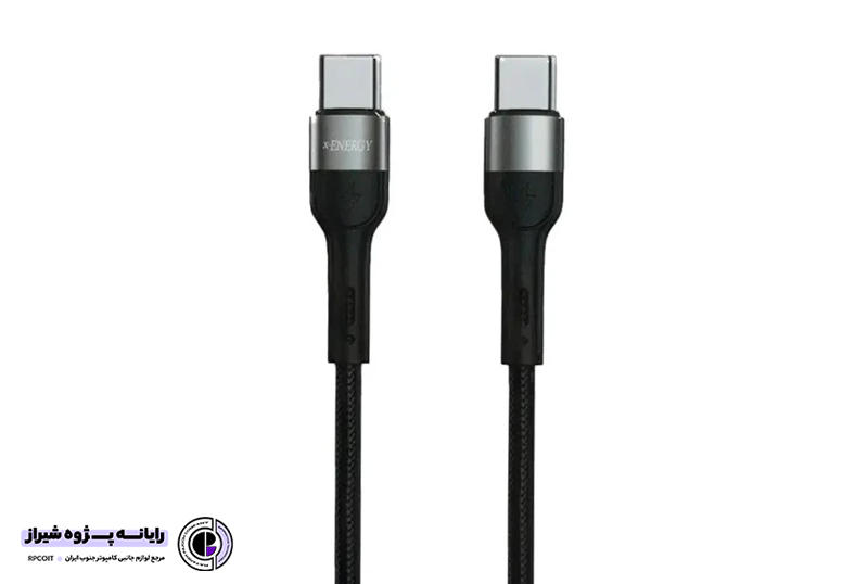 کابل دو سر تایپ سی فست شارژ ایکس انرژی X-331C طول 1 متر