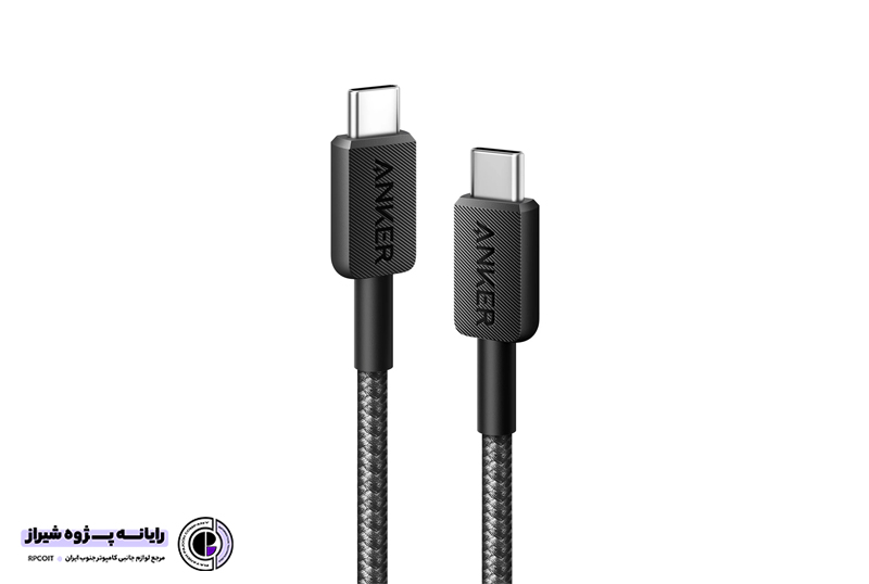 کابل تبدیل USB-C به USB-C انکر مدل A81F5 طول 1 متر 60 وات